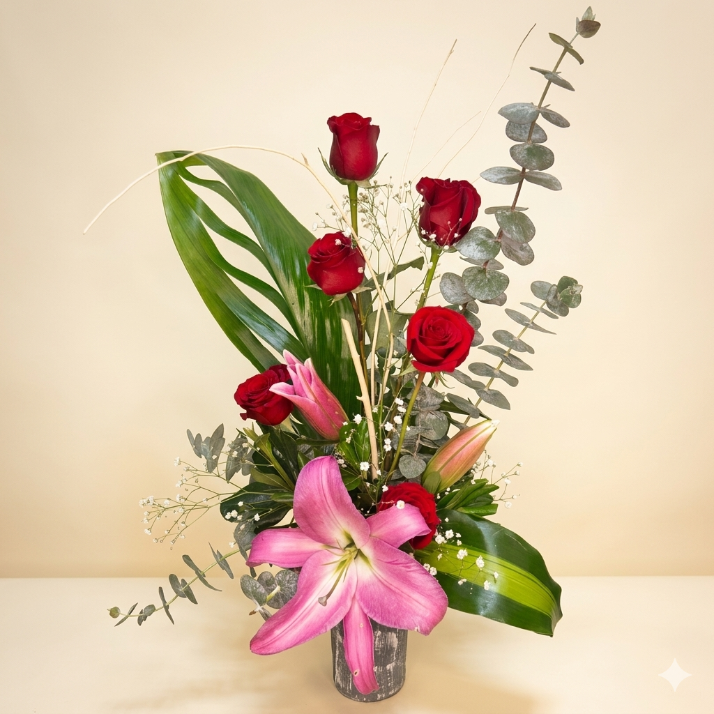 Elegancia Carmesí - Netyflor